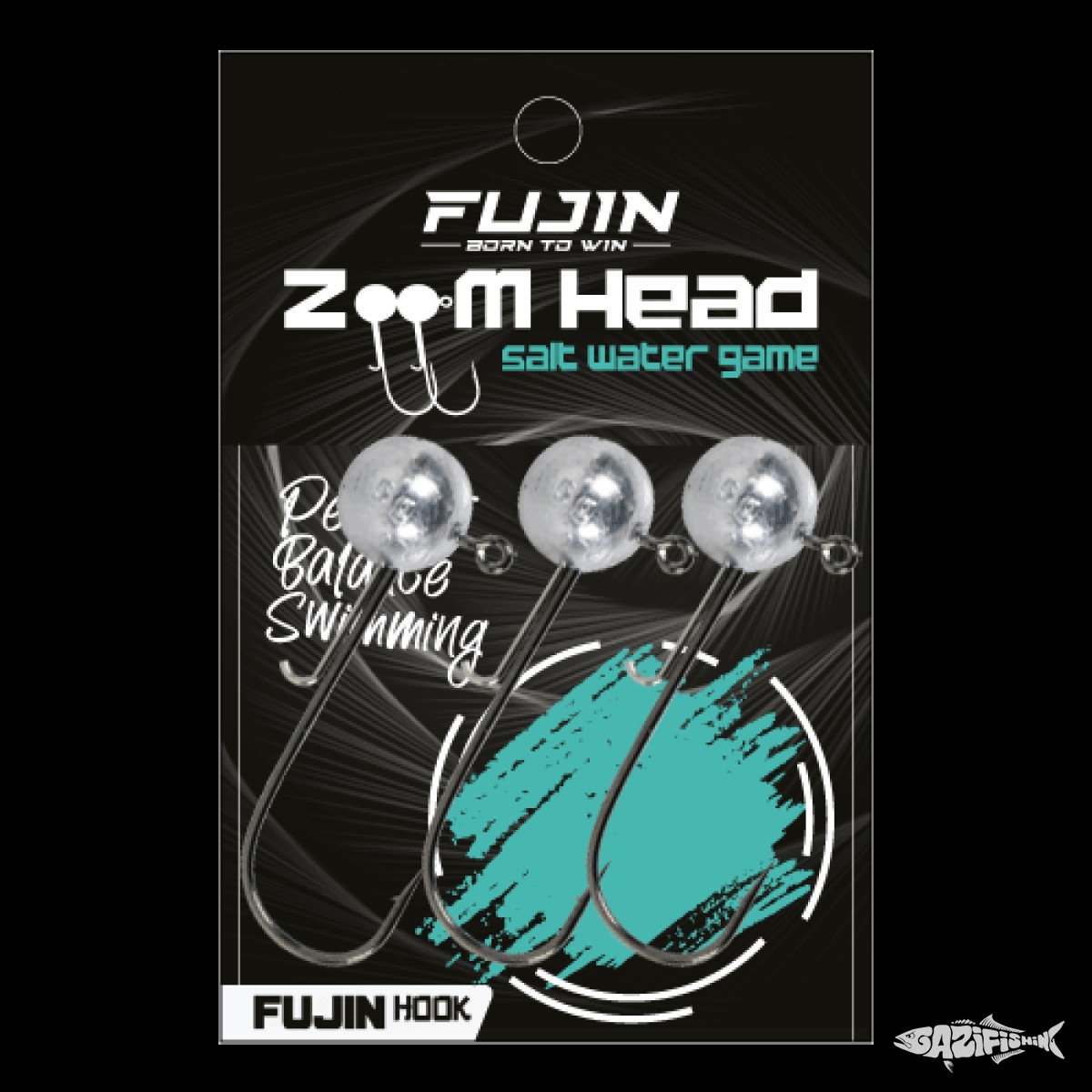 Fujin Zoom Head 1/0 Jighead
