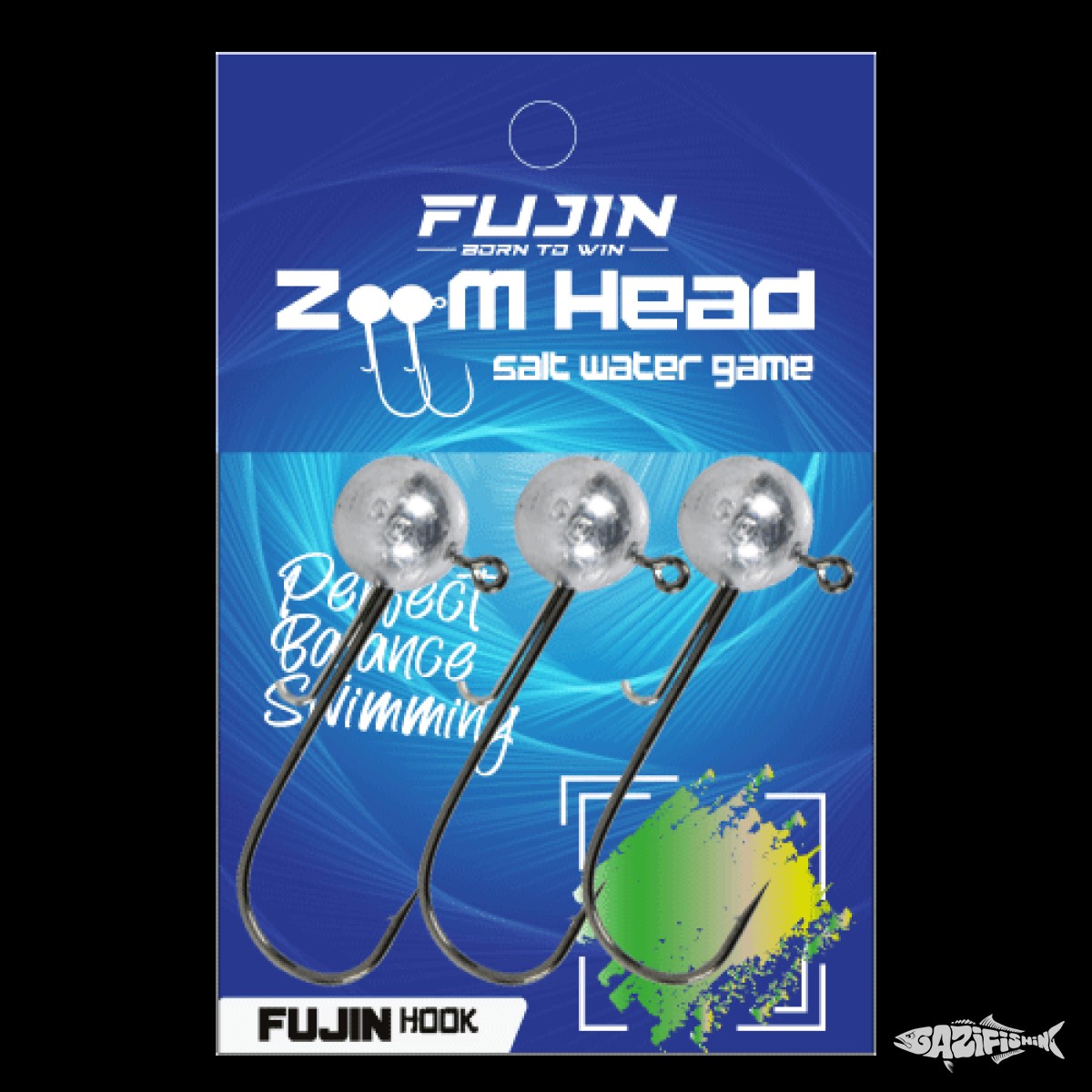 Fujin Zoom Head 3/0 Jighead