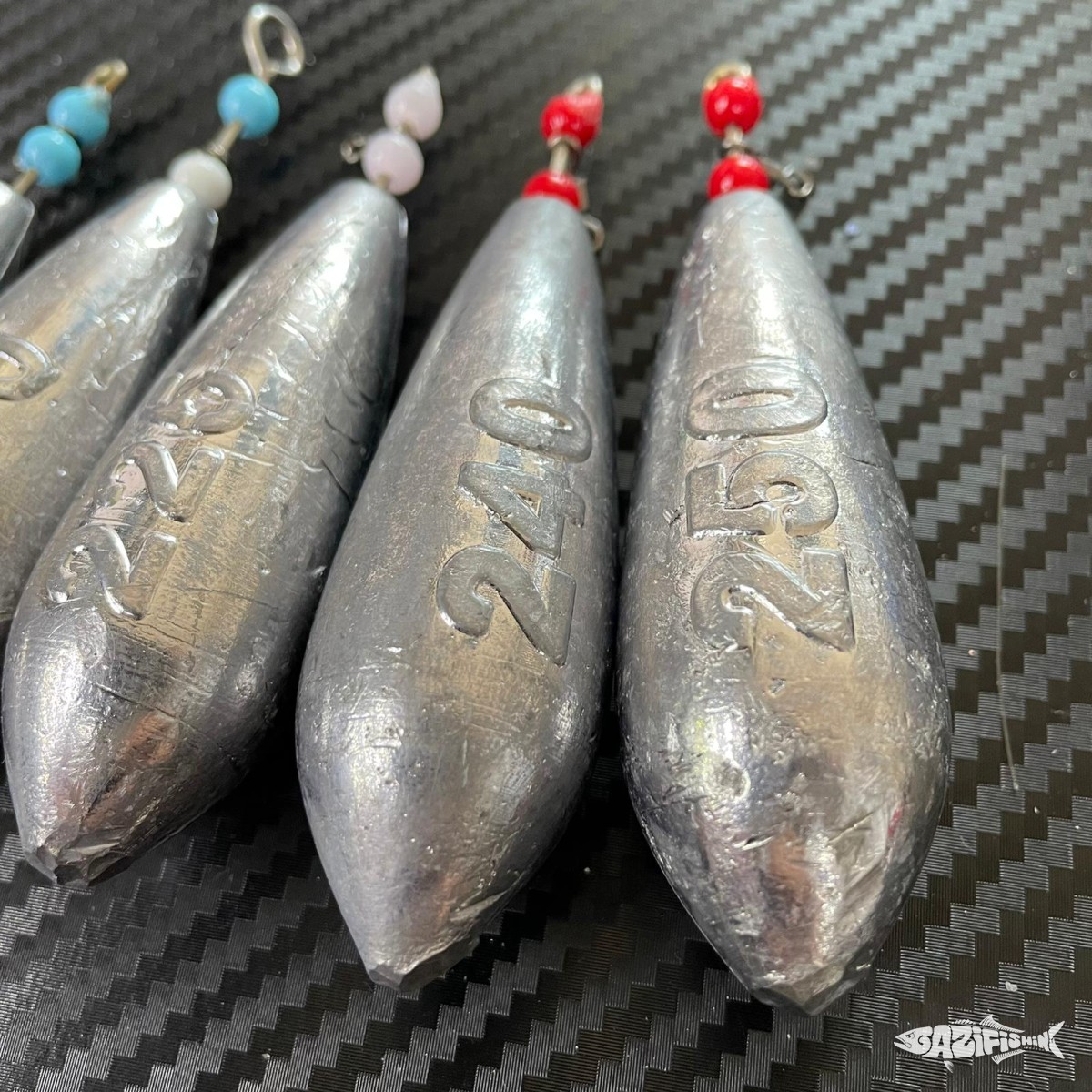 Gurşun - Kendinden Aparatlı Surf Casting Uzak Atış Olta Kurşunu ( Vidasız )