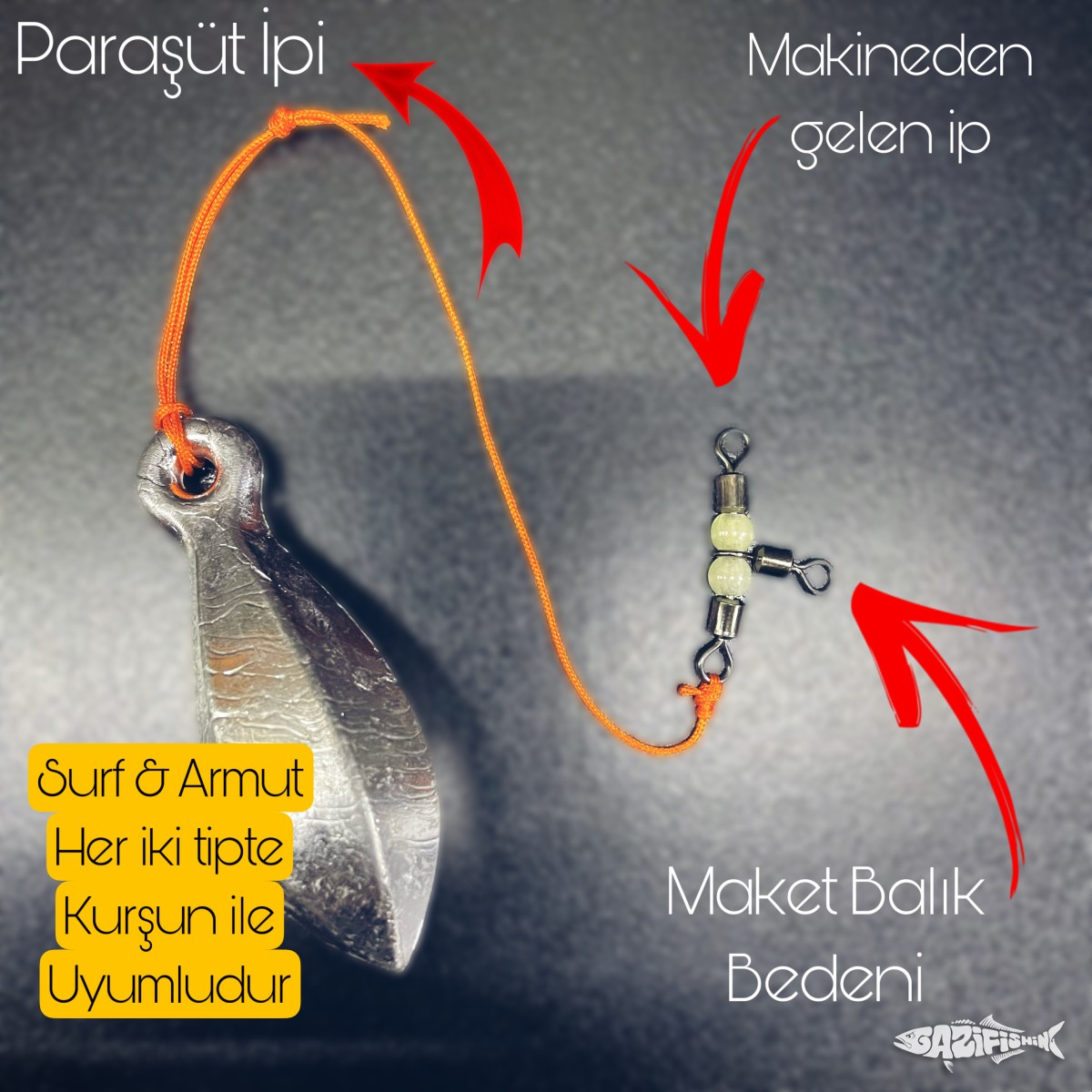 İpli Kurşun Arkası & Yemli Takım Aparatı