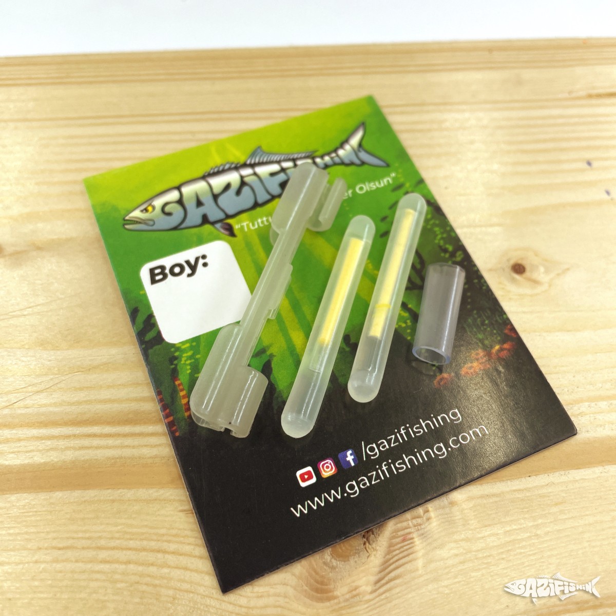 Kamış - Şamandıra Fosforu ( Light Stick ) + Aparat