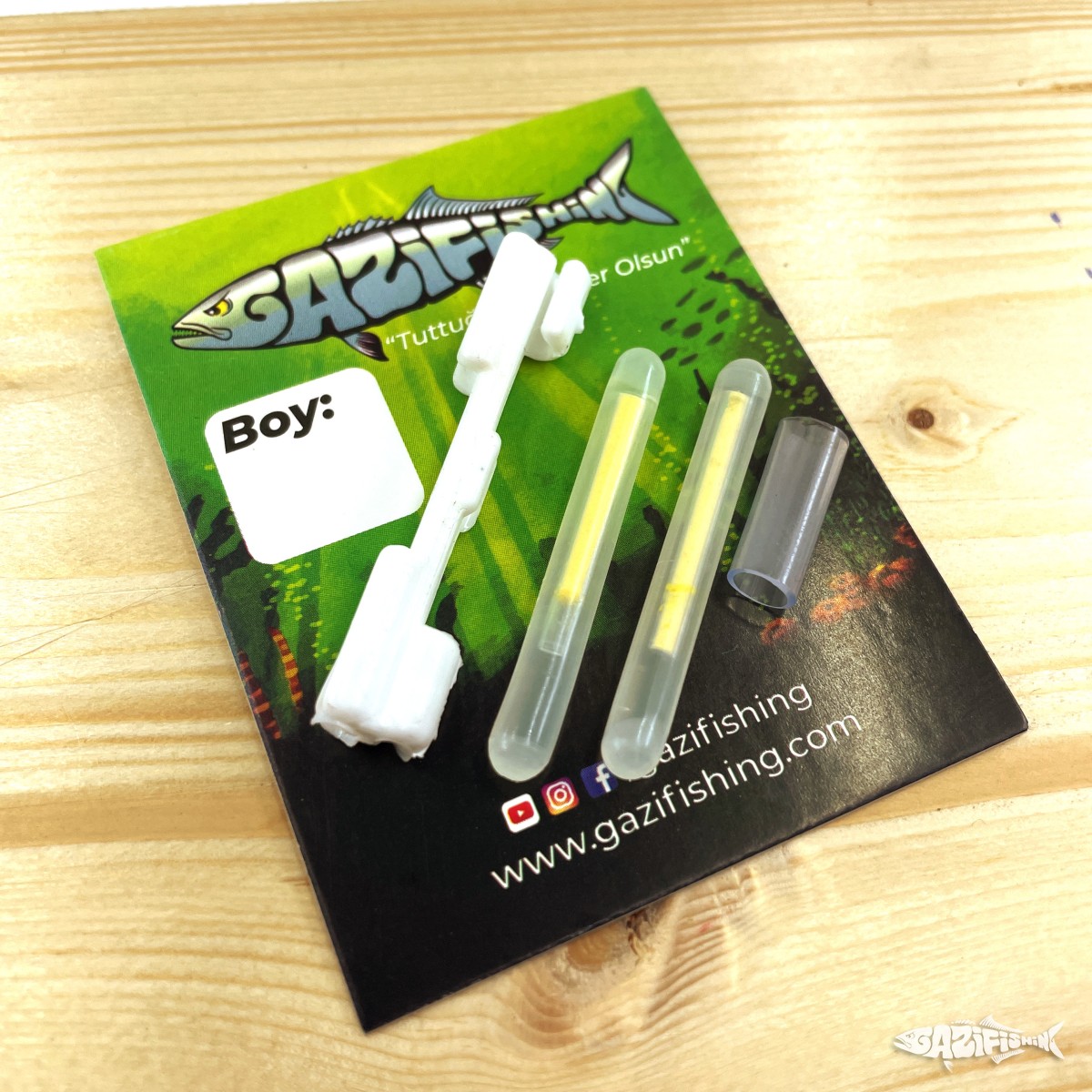 Kamış - Şamandıra Fosforu ( Light Stick ) + Aparat