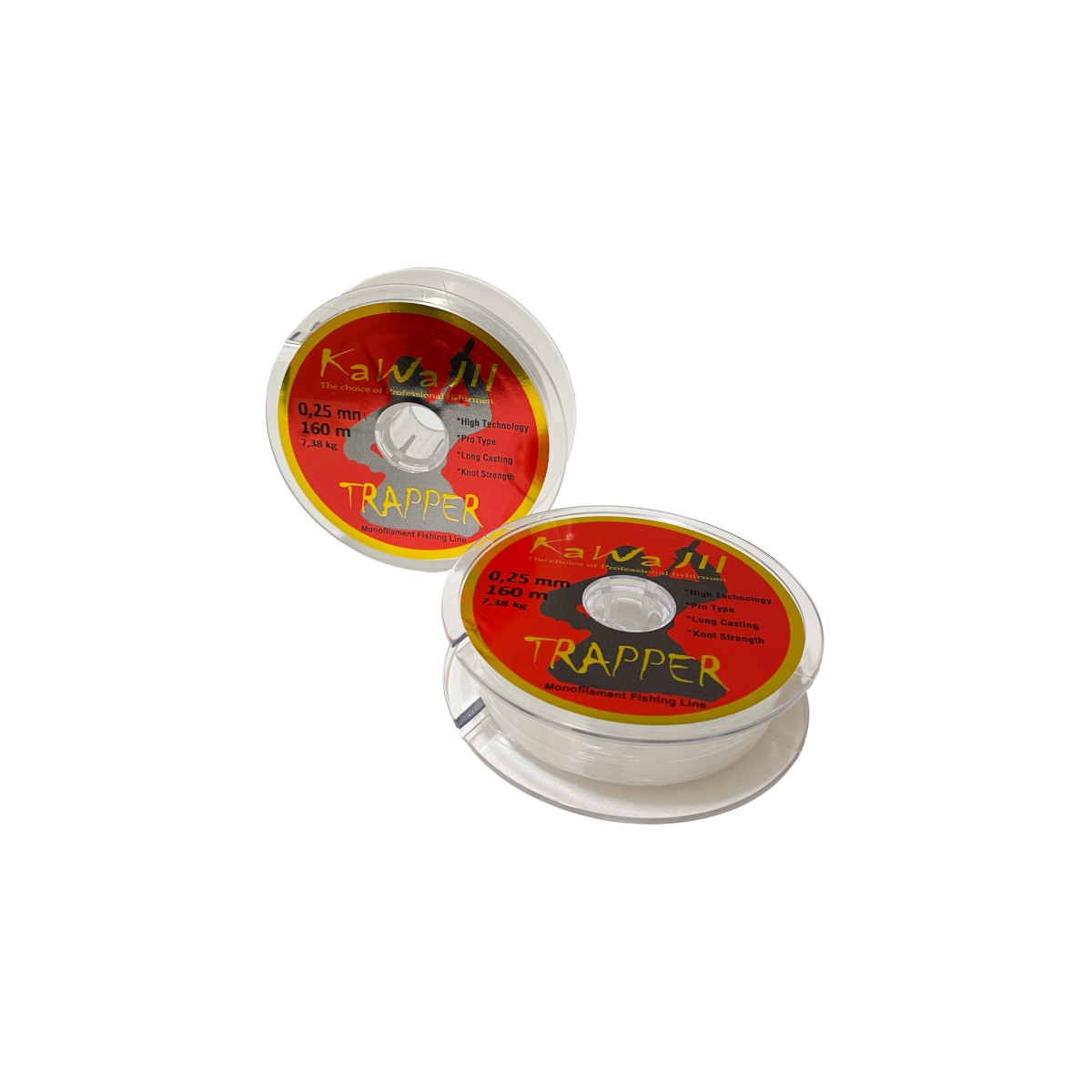 Kawa Trapper 160 Metre Şeffaf Mono Misina
