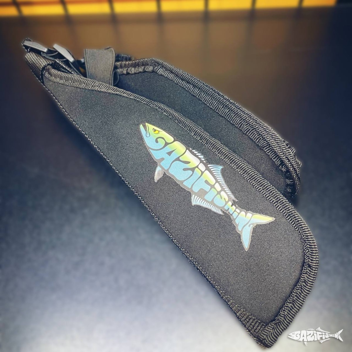 Lastikli Kamış Koruma ve Taşıma Kılıfı ( Çift Gözlü )