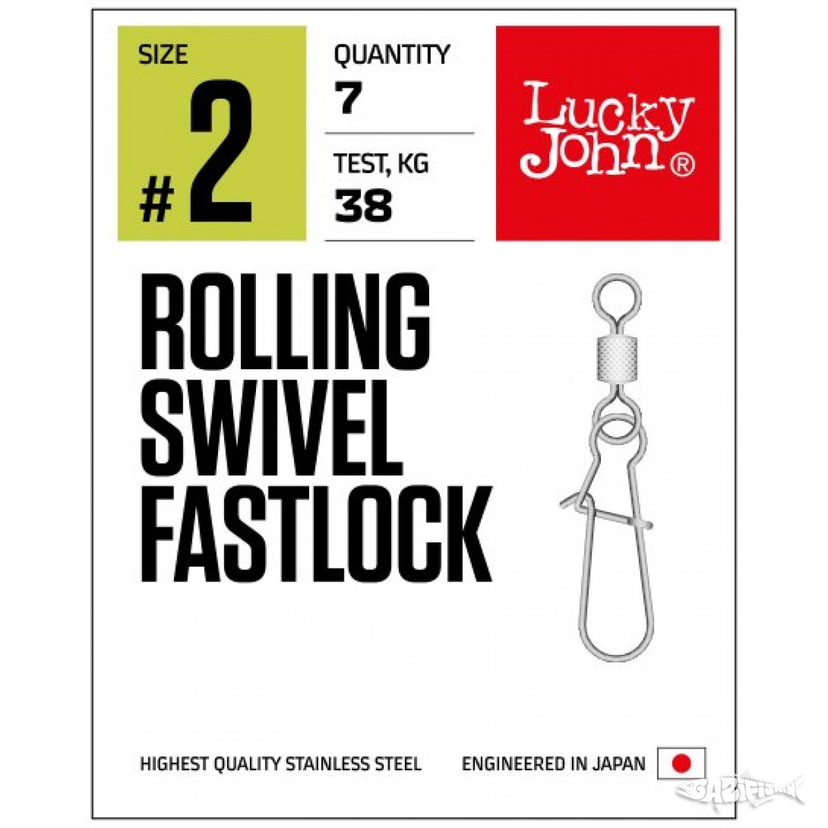 Lucky John Klips 5101 Rolling Fastlock
