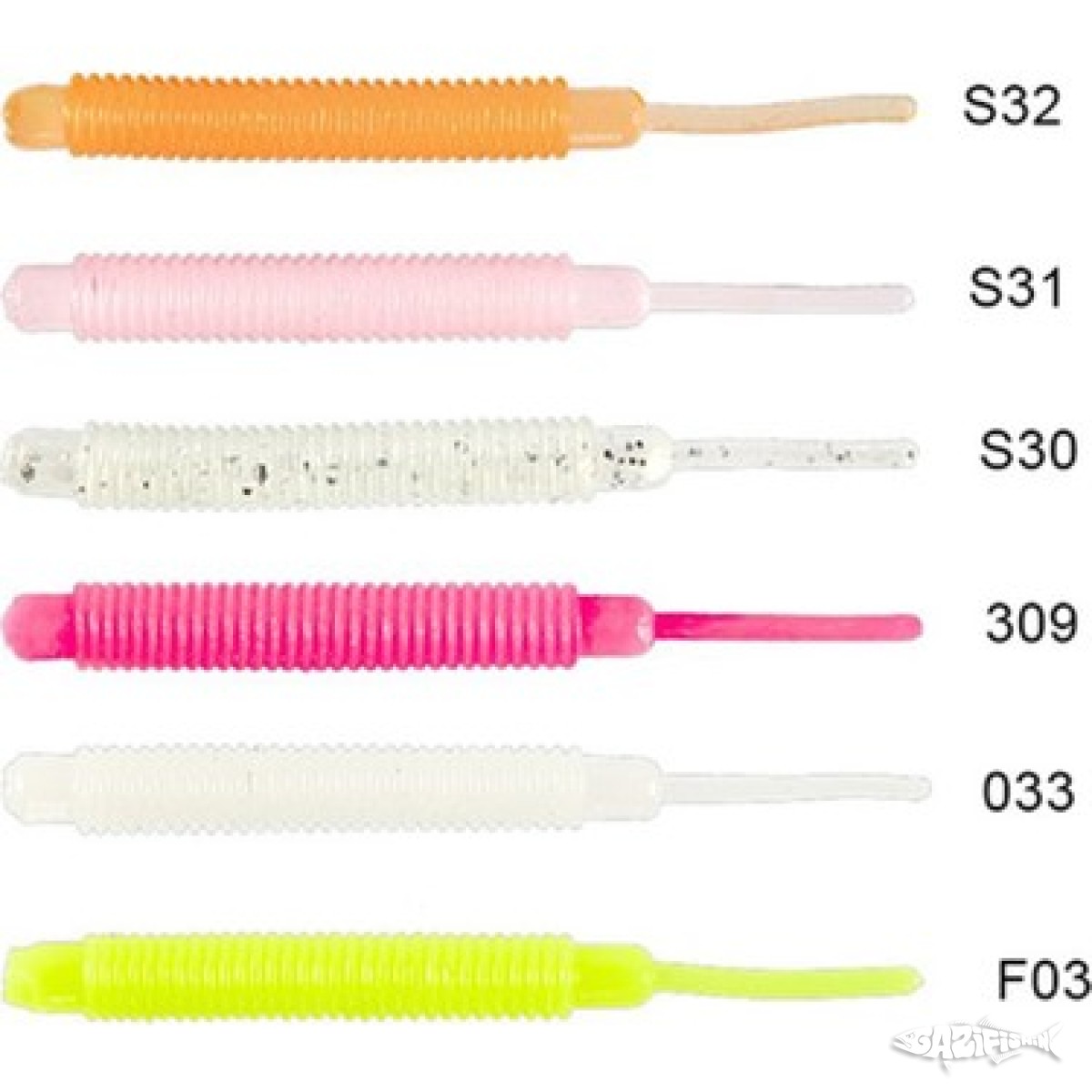 Lucky John Salt Worm Lrf Silikonu