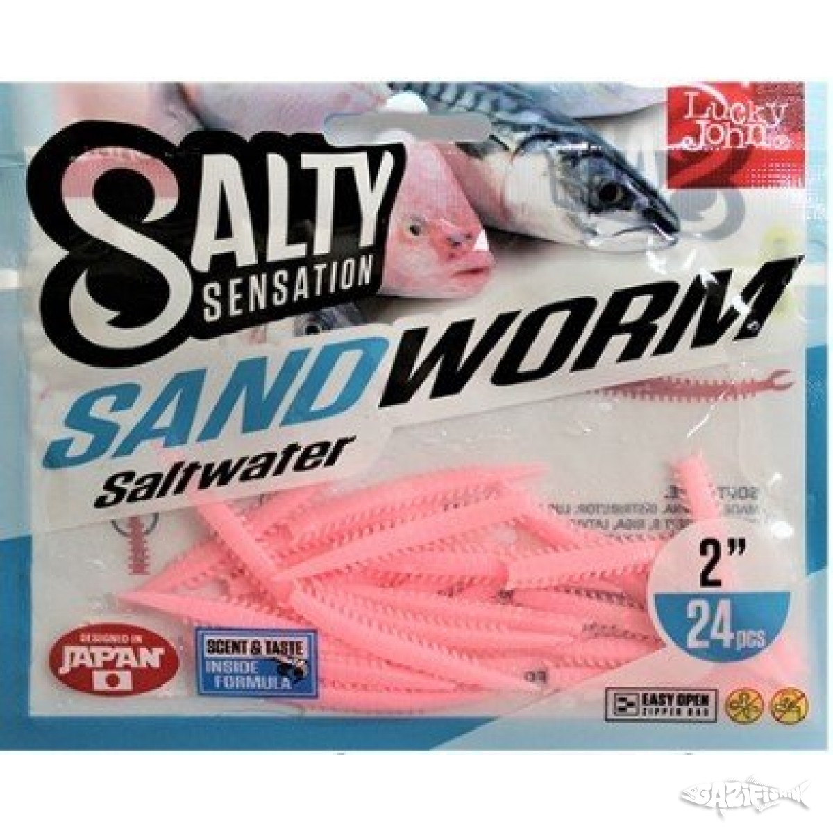 Lucky John Sandworm 2'' Kokulu Lrf Yemi 5 cm