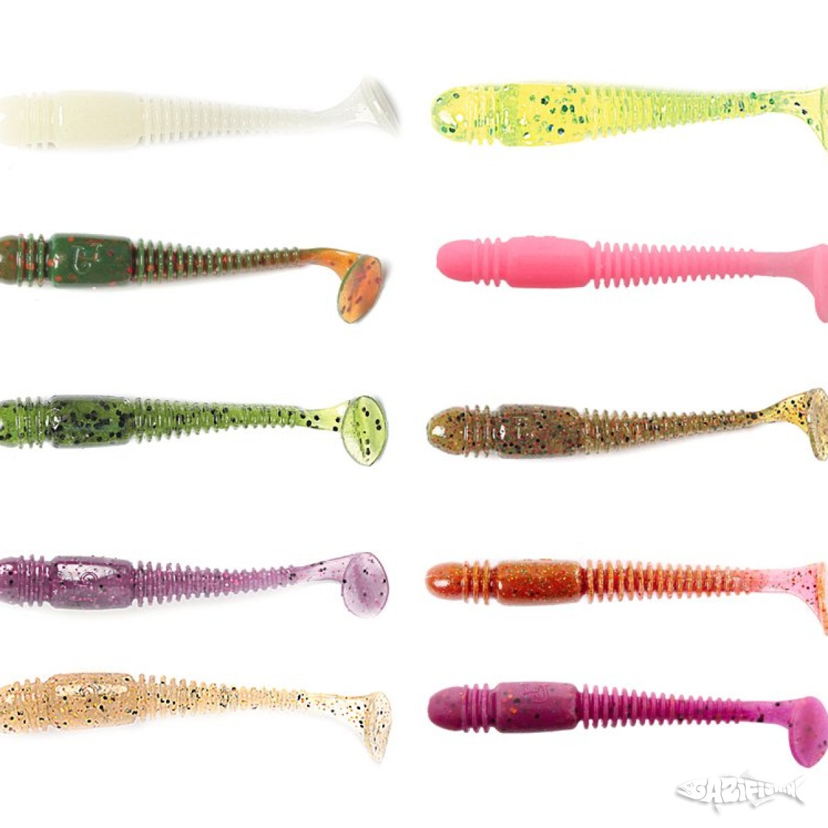 Lucky John Tioga 2'' (5.08 cm) 10P Silikon Yem