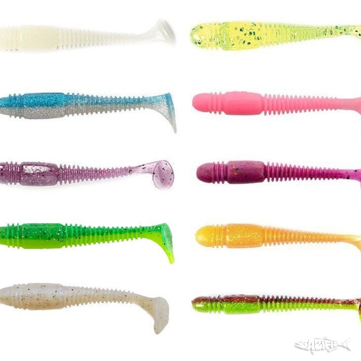 Lucky John Tioga Fat 3.9'' (9.91 cm) 5P Silikon Yem