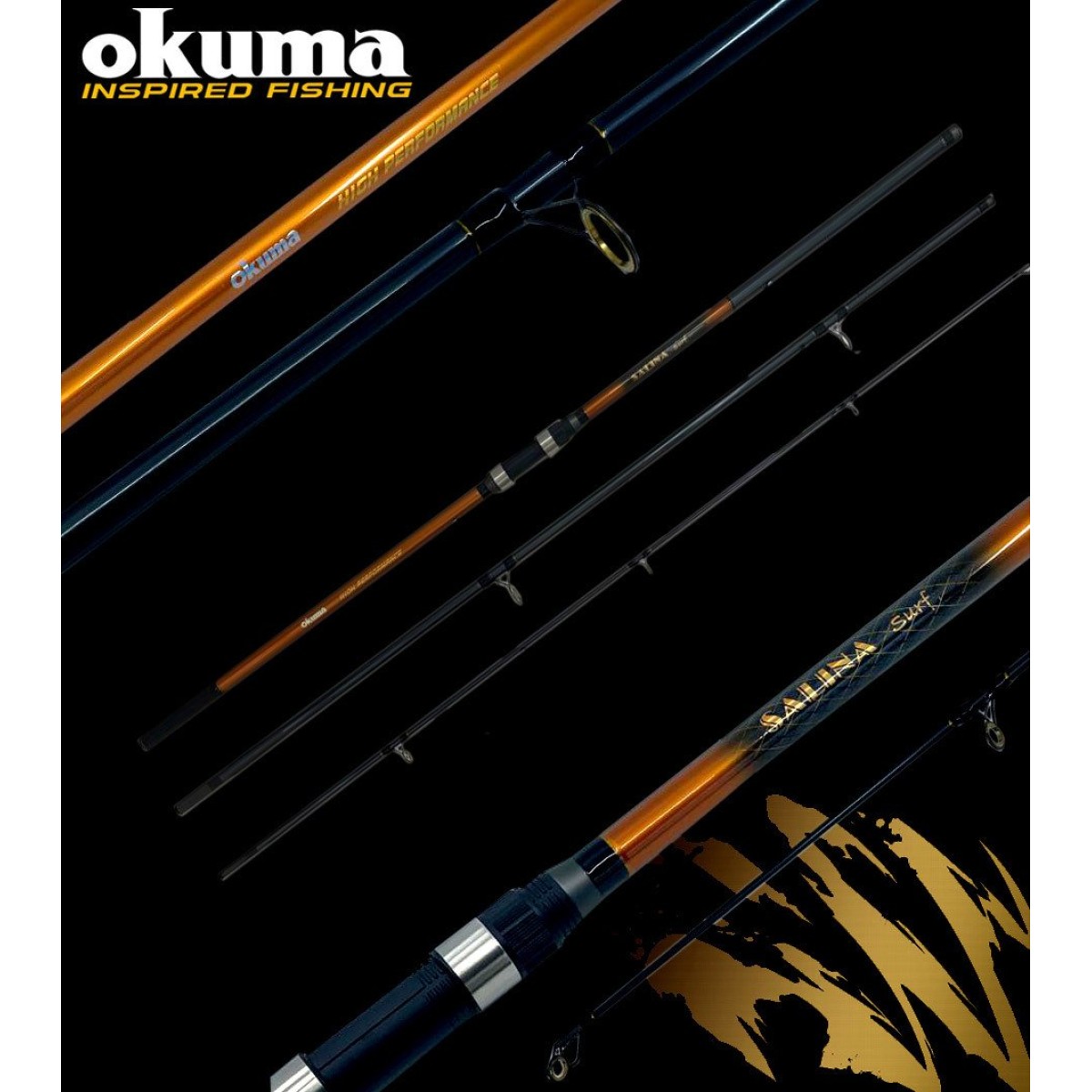 Okuma Salina 3 Parça 420 100-200 Gr Olta Kamışı