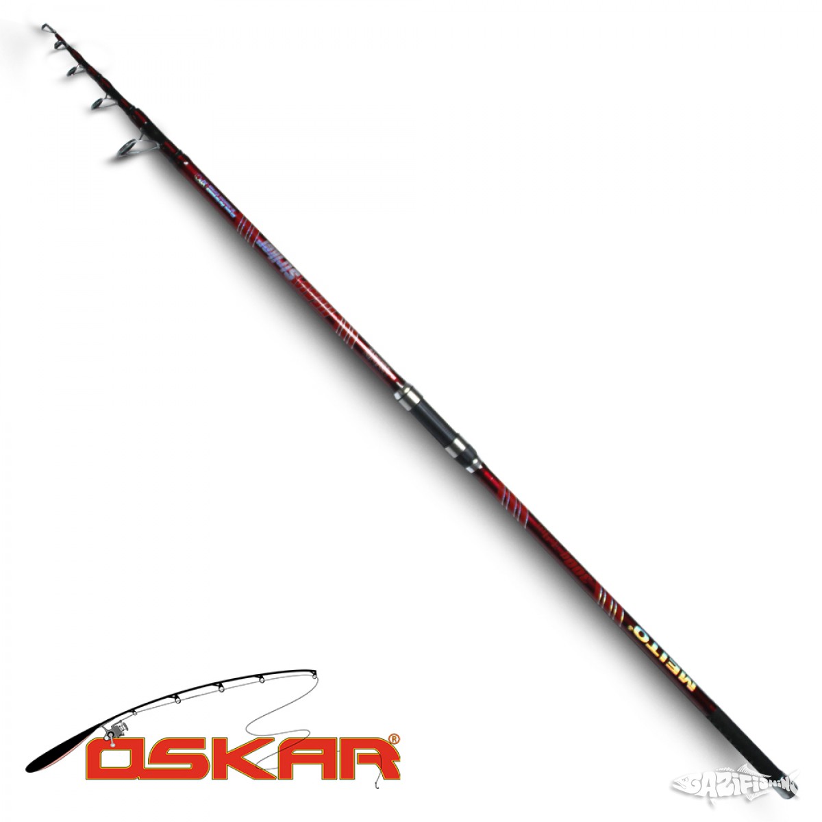 Oskar Meito Heavy Striker 4.20 MT 300 Gr Atarlı Teleskopik Surf Kamış