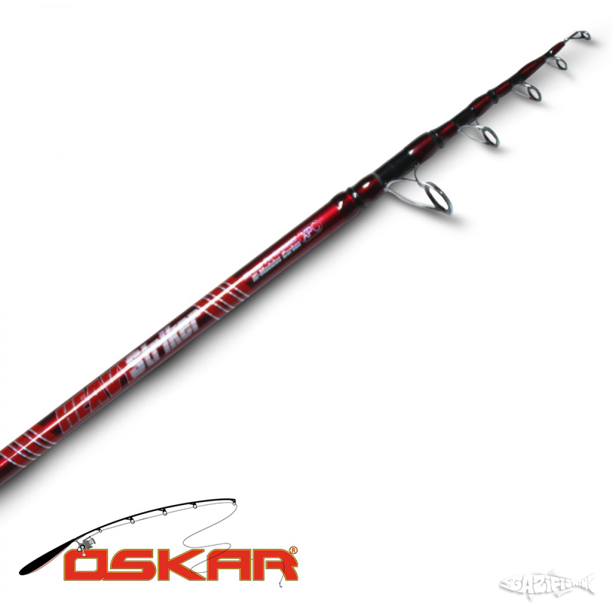 Oskar Meito Heavy Striker 4.20 MT 300 Gr Atarlı Teleskopik Surf Kamış