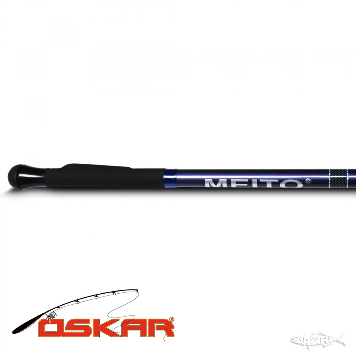 Oskar Meito Steel Blue Teleskopik Surf Kamış 4.20 - 200 gr Atarlı