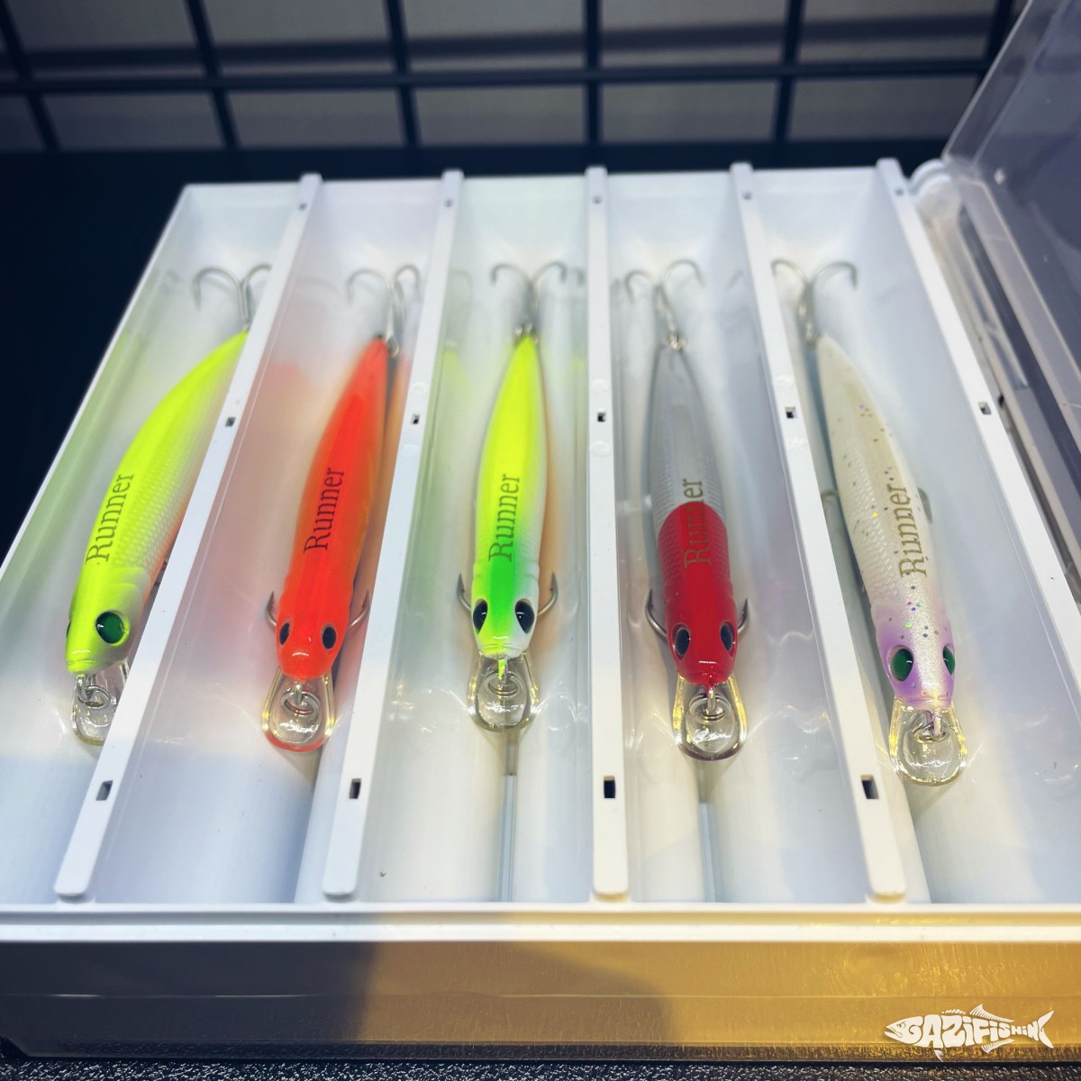 Oskar Runner 9 Cm + Oskar Magician 7 Cm Kurşun arkası maket balık seti