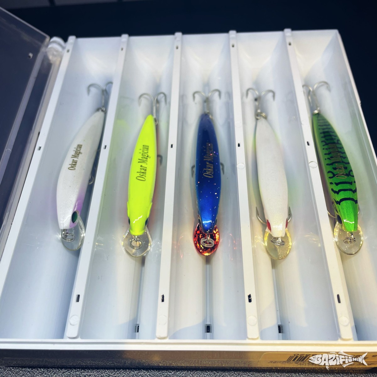 Oskar Runner 9 Cm + Oskar Magician 7 Cm Kurşun arkası maket balık seti