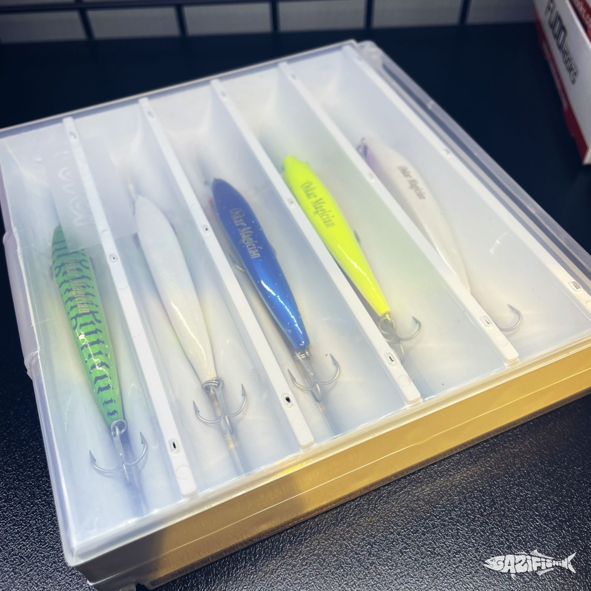 Oskar Runner 9 Cm + Oskar Magician 7 Cm Kurşun arkası maket balık seti