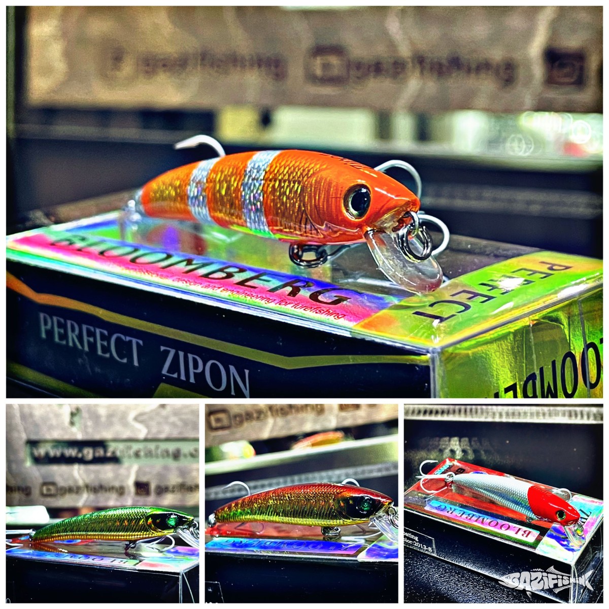 Oskar Zipon 6.5 cm 4 gr. Kurşun Arkası Maket Balık