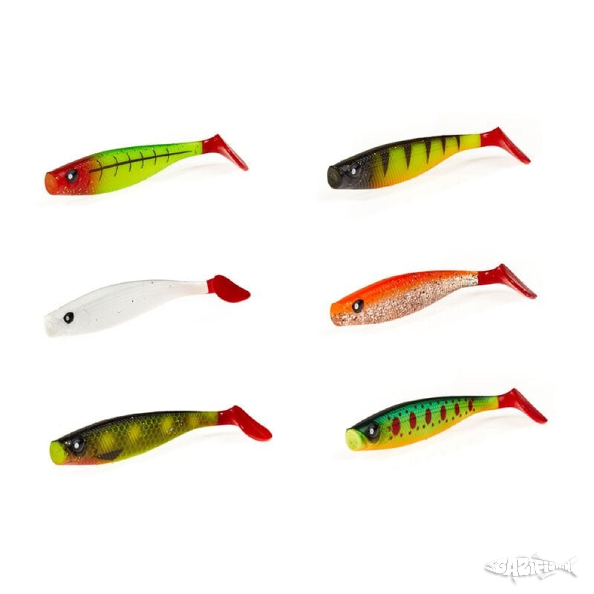 RED TAIL 3D SHAD 3,5''- PG01, 8.9 CM, 5P