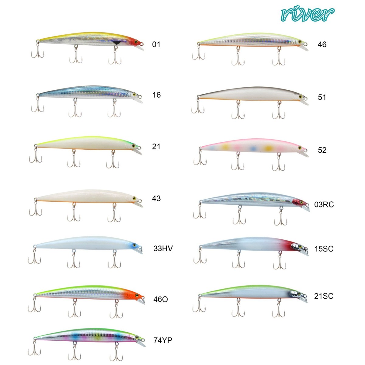 River Cyrstal Min 115F 11.5Cm 12.5G Maket Balık