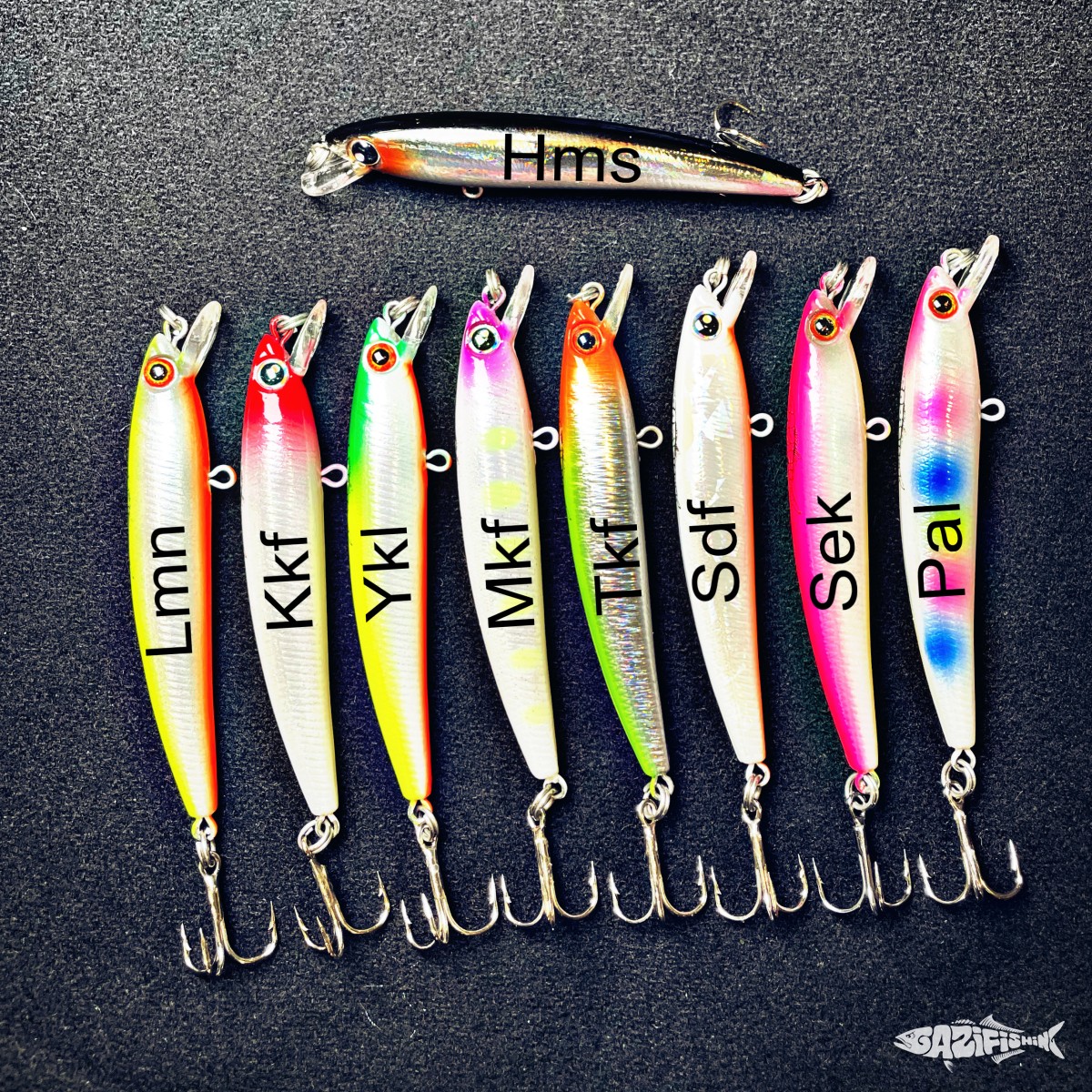 Sahte7 Gazuri 7cm 4gr. Kurşun arkası maket balık