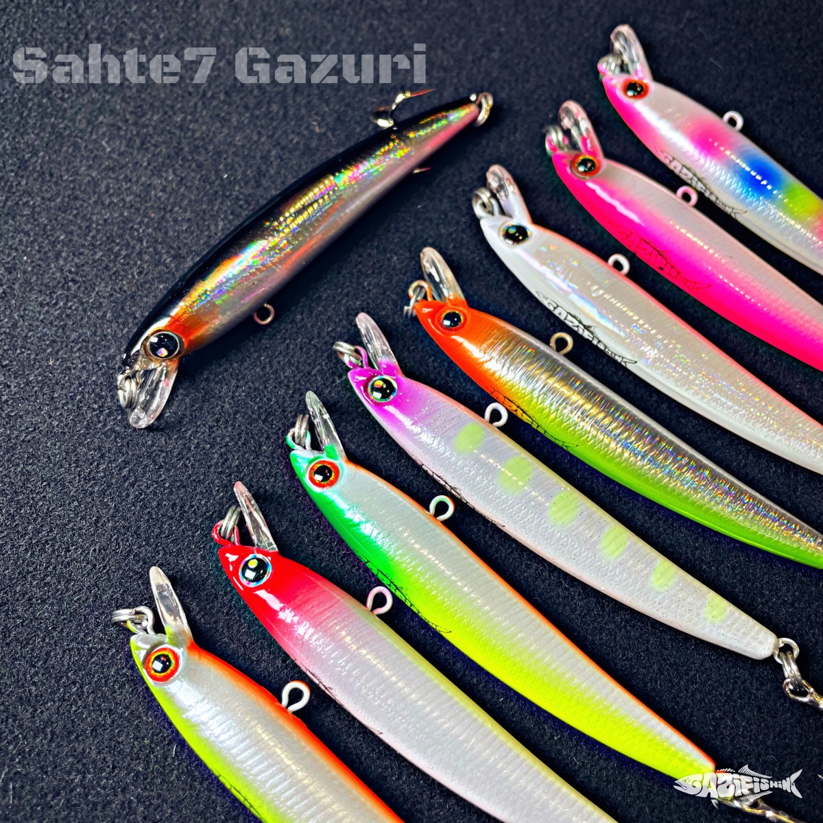 Sahte7 GAZurİ Kurşun Arkası Maket Balık Seti