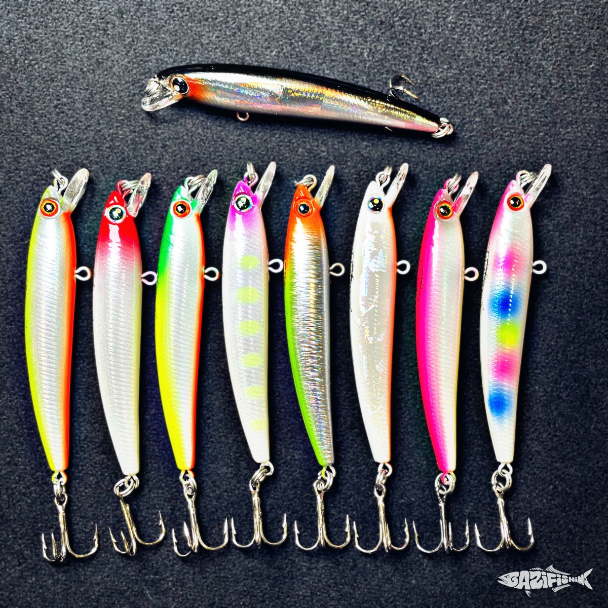 Sahte7 GAZurİ Kurşun Arkası Maket Balık Seti