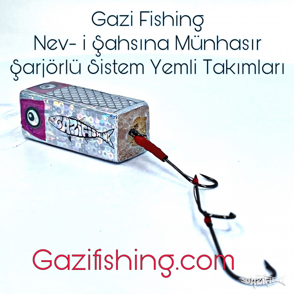 Şarjörlü Sistem Yemli Çinekop Lüfer Takımı