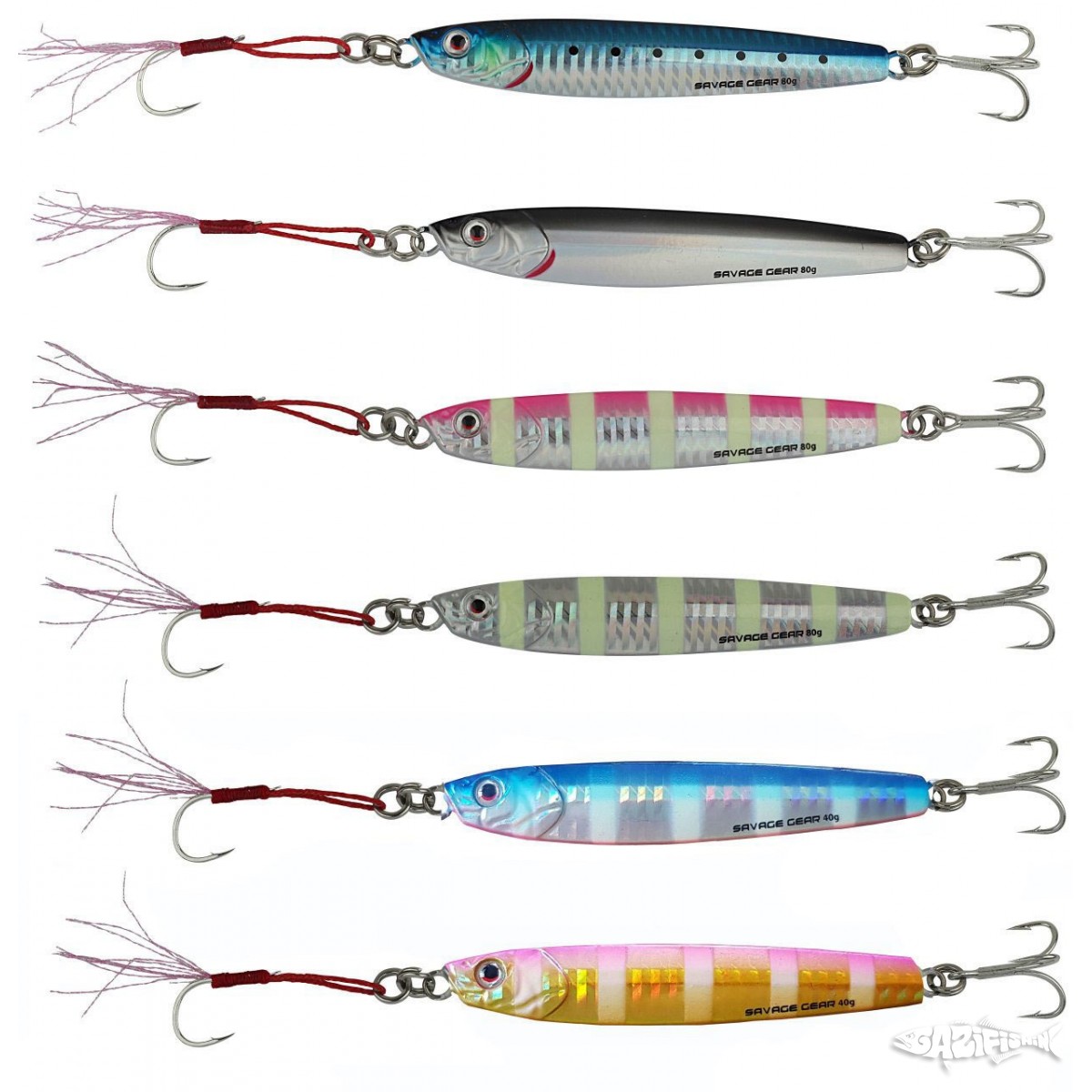 Savage gear 3D Slim Minnow 15 gr Jig