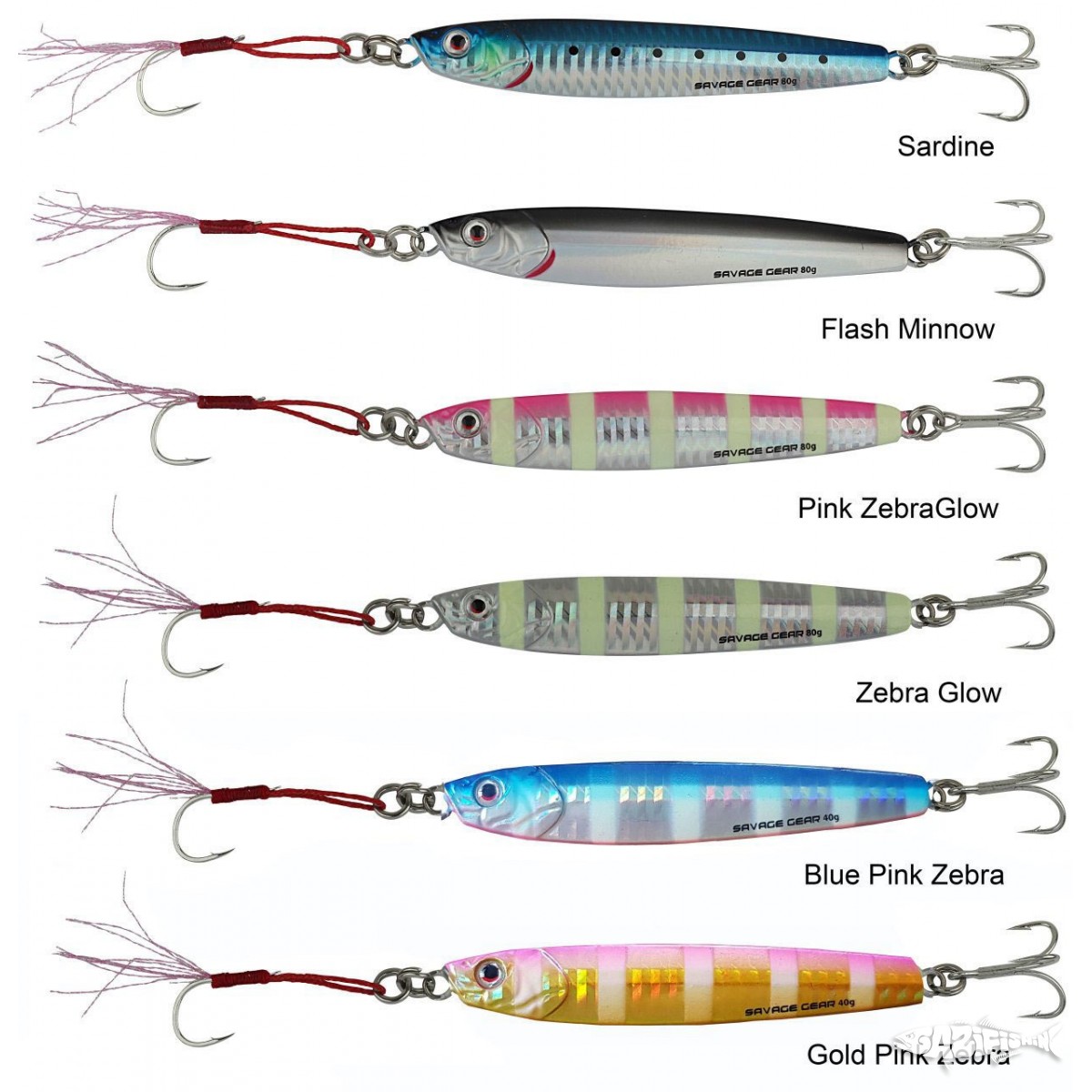 Savage gear 3D Slim Minnow 15 gr Jig