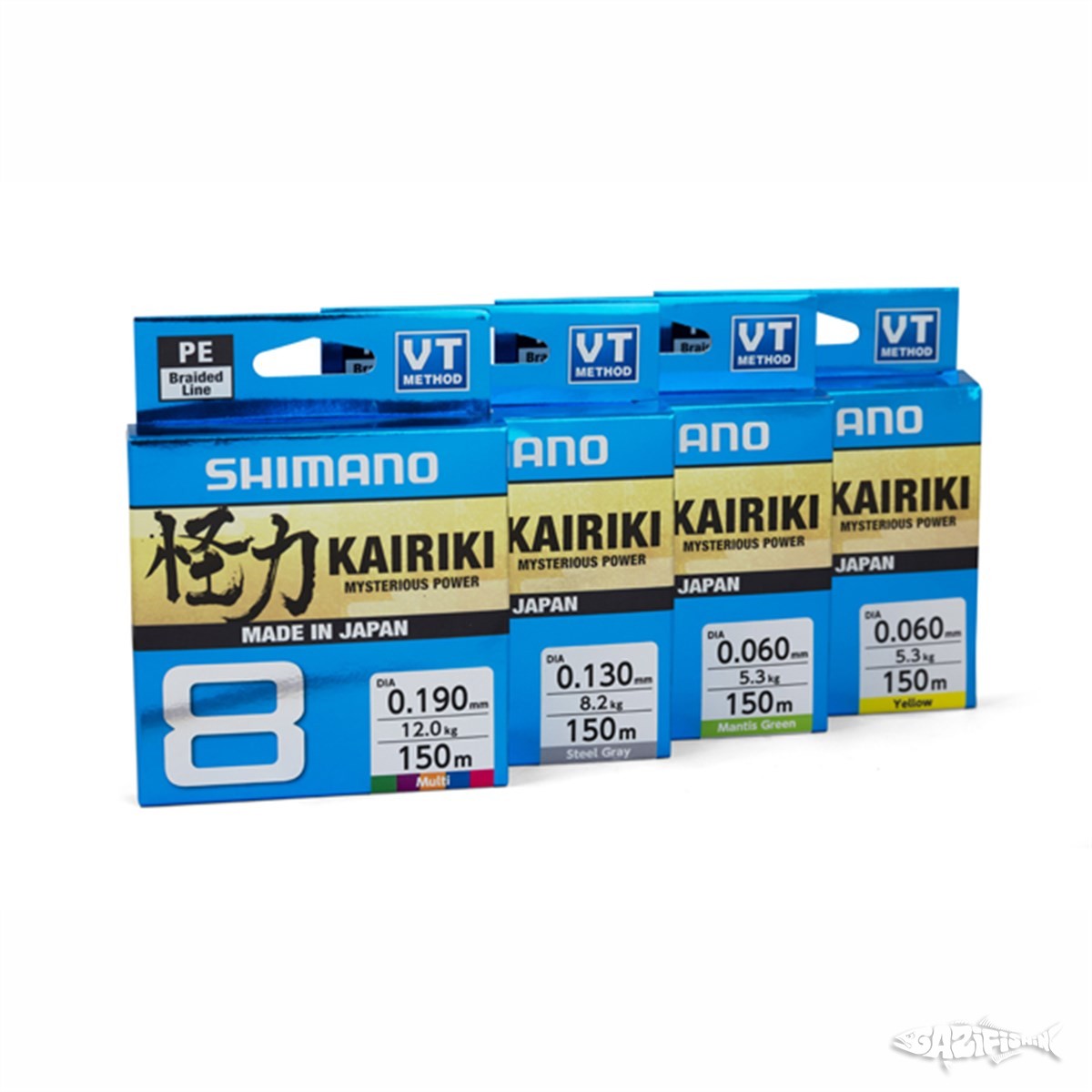 Shimano Kairiki 8 300m Mantis Green  0.160mm/10.3kg Örgü İp Misina