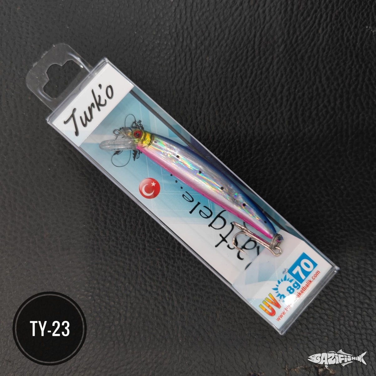 Turko 9 Cm Kurşun arkası maket balık