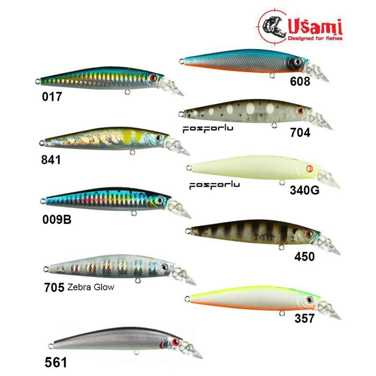 Usami Bay Shinner 85 SP-MR 9.7 G Sahte Maket Balık